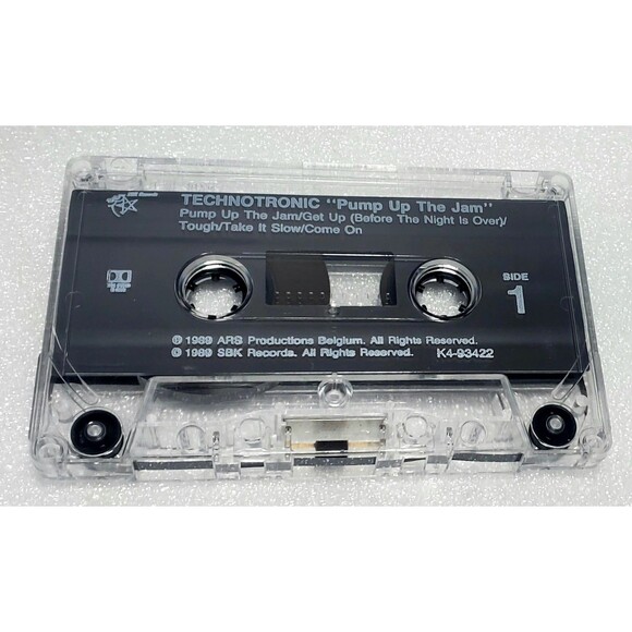 Technotronic Pump Up The Jam 1989 Cassette Tape Vintage Tested Works Old School - Picture 6 of 7
